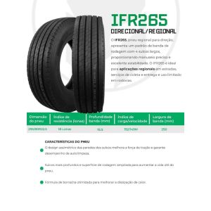 PNEU 295/80R22.5 IFR265 154/149M 18PR LISO