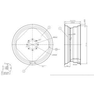 RODA ARO 28 DW11X28 8 FUROS