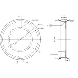 RODA ARO 32 W 8X32 X CINTA 08 FUROS DUPLOS IM REV